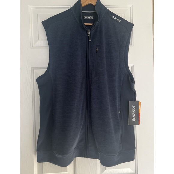 Hi-Tec Men’s Vest Indigo Blue Size XXL NWT - Picture 1 of 10